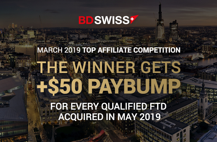 BDSwiss Forex Affiliate Competition March 2019